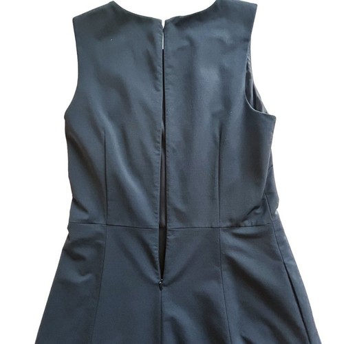Theory Damen Abell Agustin schwarz Wollmischung ärmelloses Kleid 10 gebraucht, in einwandfreiem Zustand - Bild 6 von 13