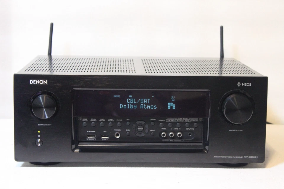 Sintoamplificatore Denon AVR-X4300H 7~11.2 HDMI ARC 4K DOLBY ATMOS Bluetooth - Immagine 2 di 4