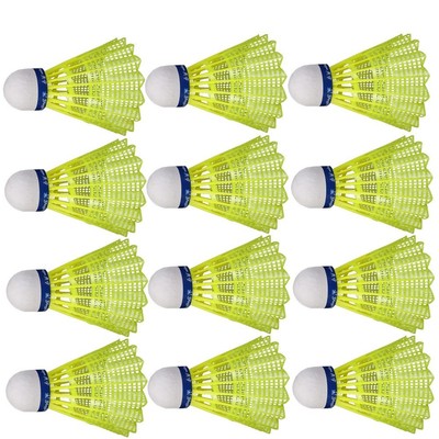  24 stücke Badminton Birdies Shuttlecocks für Indoor Outdoor spielende Schule
