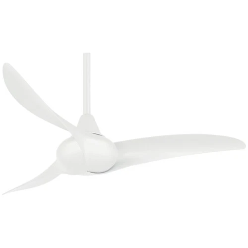 Minka Aire Wave 44 44" Ceiling Fan - White 3-Blade Remote Control - Picture 2 of 2
