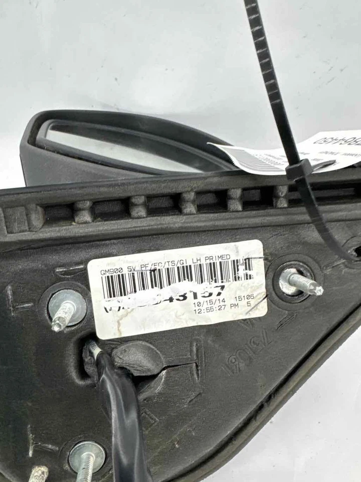 Fits 2015-2020 GMC Yukon XL 1500 Black Left Door Mirror OEM:84347489 Foto 3 de 4