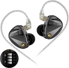 KZ Vader Pro in-Ear Monitors Gaming Earbuds, Triple Dynamic Driver IEM with 4...