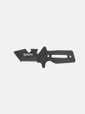 Mares Neutron Scuba Dive Knife Stainless Blade w/ Sheath & Straps