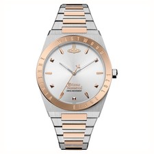 Ladies Vivienne Westwood Charterhouse Silver Dial & Rose Gold Watch VV244SLSR