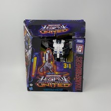 Hasbro Transformers Legacy United Galaxy Shuttle Leader 7.5in Black White