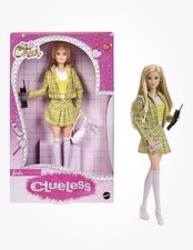 Barbie Signature Clueless Cher Collector Doll Yellow Plaid Suit 30th Anniversary