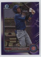 2022 Bowman Draft Chrome Purple Refractor 181/250 Alexis Hernandez #BDC-173 09w2