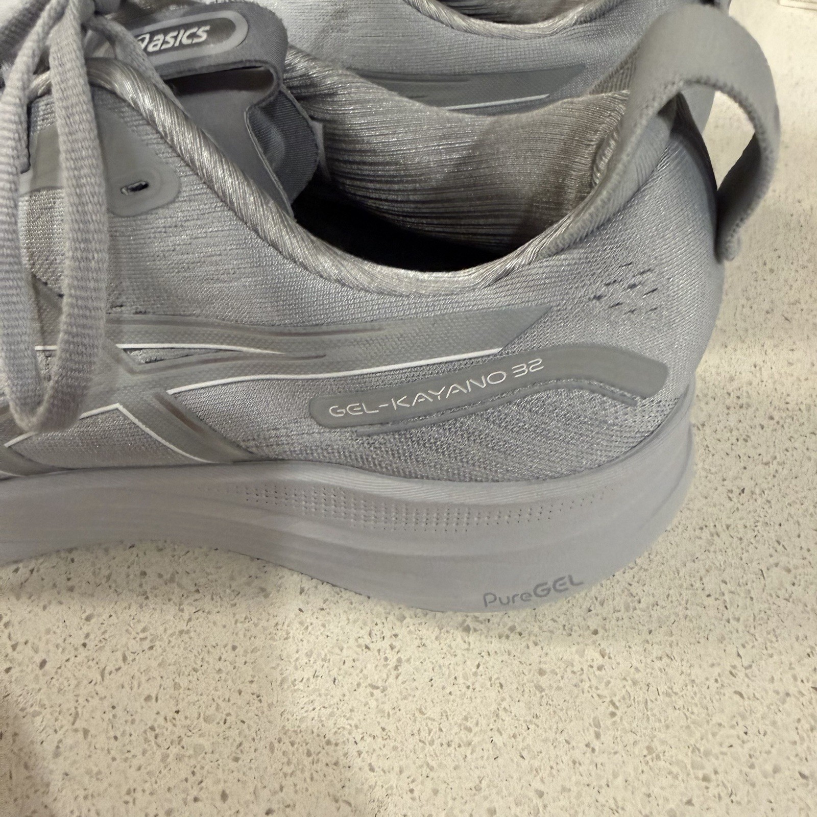 Asics Gel Kayano 32 Shoes Mens 11 Gray Athletic Running Sneakers thumbnail 5