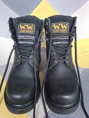 Wood World Biker Stiefel Damen Gr. 38