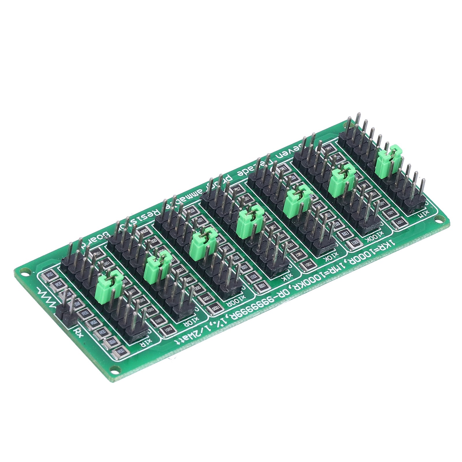 Programmable Resistor Board 1R To 9999999R 8 Section 0.1R Low Cost Accuracy Elec