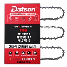 3PACK,6 Inch Pruning Chainsaw Chain for RYOBI PCLCW01,PCLCW01B / PCLCW01K 