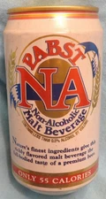 Pabst NA Beer Can - 12 Oz - Milwaukee, Tumwater, WA @1990's