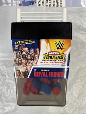 WWE Royal Rumble Micro Maulers mini figures 2015 Wicked Cool Toys SEALED Rare