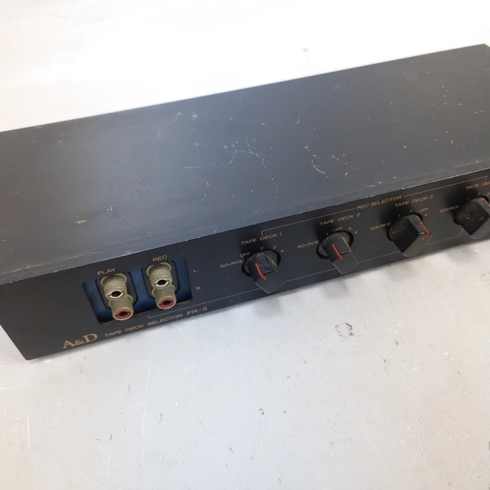 AKAI A&D FR-5 Tape Deck Selector Audio Switcher Vintage Component from Japan - Image 3 of 4