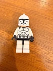 Lego Star Wars Minifigure - Clone Trooper Phase one Large Brown Eyes - Used