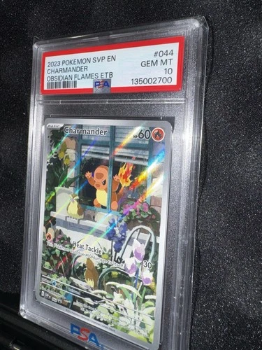 Pokémon Charmander 044 SV: Scarlet & Violet Promo Holo PSA 10 GEM MT 2023