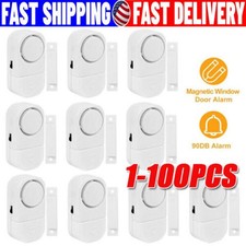 Wireless Home Window Door Burglar Security Alarm System Magnetic Sensor lot