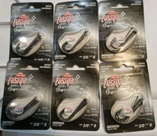 Lot of 6- Berkeley Fusion 19 Aberdeen Hooks 3/0 Worn Hooks 36cnt