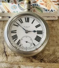 Antique Elgin Natl Watch Co. 7J Front Screw Case USA Mens Pocket Watch-Needs Att