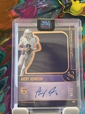 2025 Panini Silhouette Avery Johnson Autograph Patch /99 (AU, MEM, RC) RPA