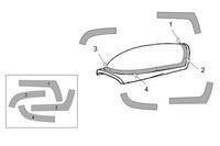 Brengun BRL72202- 1:72 Extra EA-300L-330LC Canopy Masks (Brengun Kit) - Neu