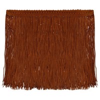 5 Yards 6 Zoll Chainette Fransenbesatz Quaste NäHbesatz,RöTlichbraun