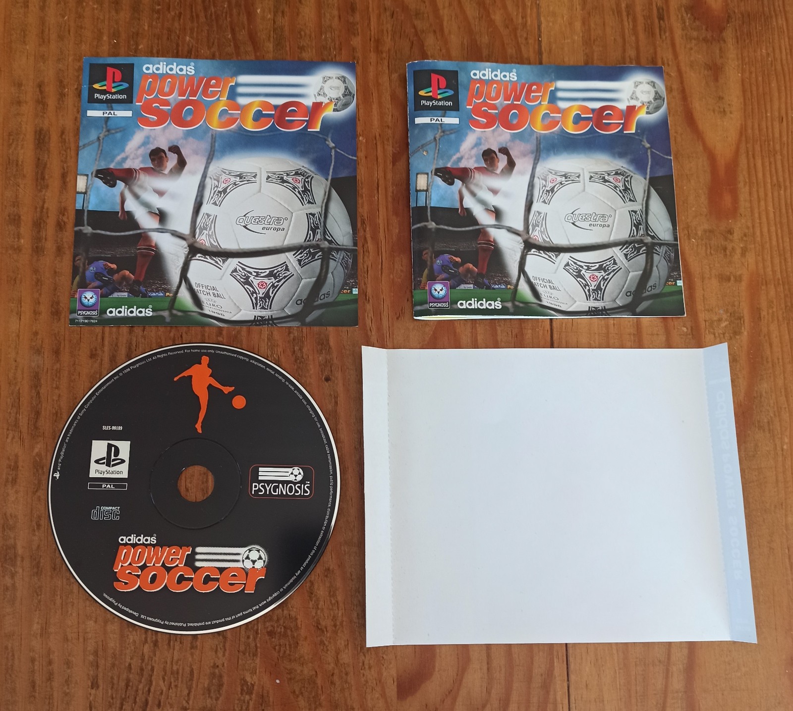 Adidas Power Soccer ⚽ PS1 💿 UK 🇬🇧/DE 🇩🇪/FR 🇫🇷