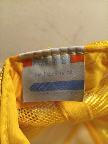 11x Racing Vintage Snap Back Mütze Gelb - Bild 6 von 6