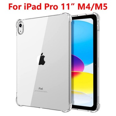 For Apple iPad Pro 11'' M5 2025 / iPad Pro 11'' M4 2024 TPU Case Clear Back Cover