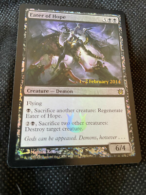 Eater of Hope - FOIL - Born of the Gods - Black - Rare - MAGIC MTG CARD -  NM | eBay