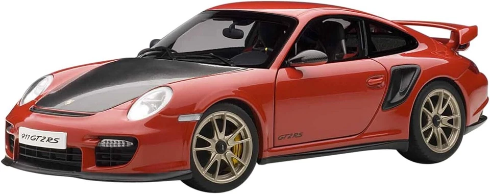 AUTOart 1/18 Porsche 911 тип 997 GT2 RS красный из Японии 13074 - Изображение 2 из 4