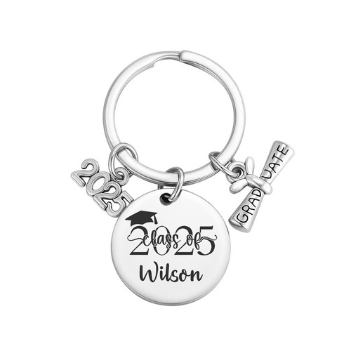 Class of 2025 Graduation Gifts for Her Him College University Graduate Keychain - Afbeelding 9 van 10