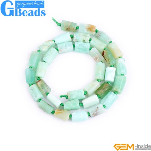 Natural Assorted Gemstone Faceted Tube Column Beads for Jewelry Making 8x12mm - Picture 174 of 192