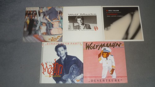 5 x - Wolf Maahn - Konvolut - Sammlung