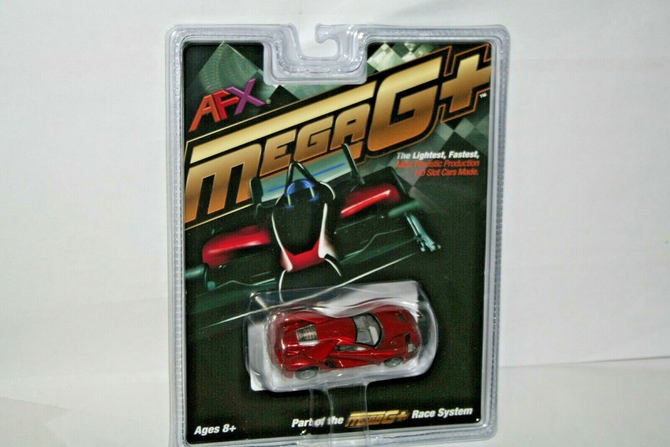 AFX 22030 Ford GT Liquid Red Mega G+ HO Scale Electric Slot Car New in