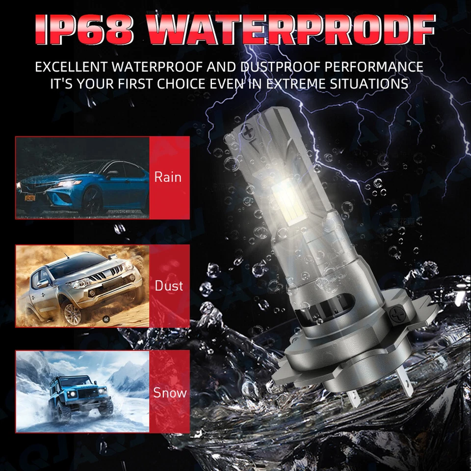 For BMW 525i 530i 540i 2001-2003 6X LED Headlight Bulbs Hi Lo Beam Fog Light Foto 4 de 4