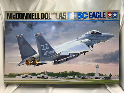 TAMIYA 1/32 McDONNELL DOUGLAS F15C Eagle Aircraft Plastic Model Kit