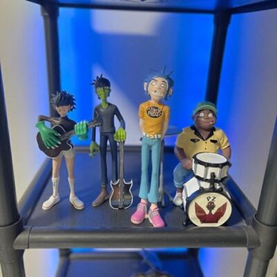 Gorillaz Band Rock Band Member Murdoc Russel 2d Noodle Model