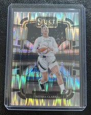Alysha Clark 2024 Panini Select WNBA Concourse Silver Flash Prizm #43 Las Vegas 