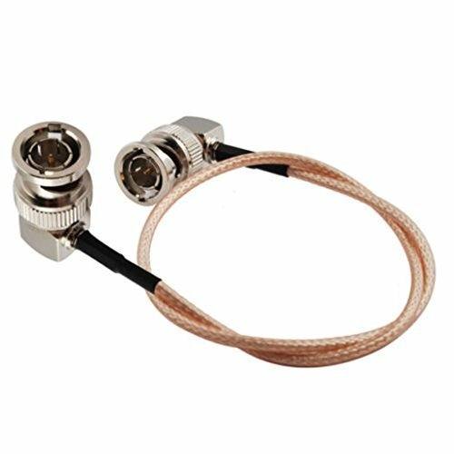 Eonvic, cavo coassiale RG179 da 75 Ohm con connettore BNC maschio ad angolo rett