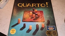 QUARTO! Wooden Board Game  Vintage 1993 Gigamic - Mensa Select -Complete