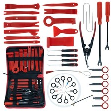40x Innenraum Werkzeug Satz Zierleistenkeile-Set Montierhebel Plastikhebel
