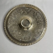 WM Rogers Silver Plate Chip And Dip Serving Tray - No Bowl