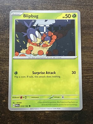 blipbug pokemon card value Trading Game Singles Evolves from null Type Lot - 2020 Pokmon TCG