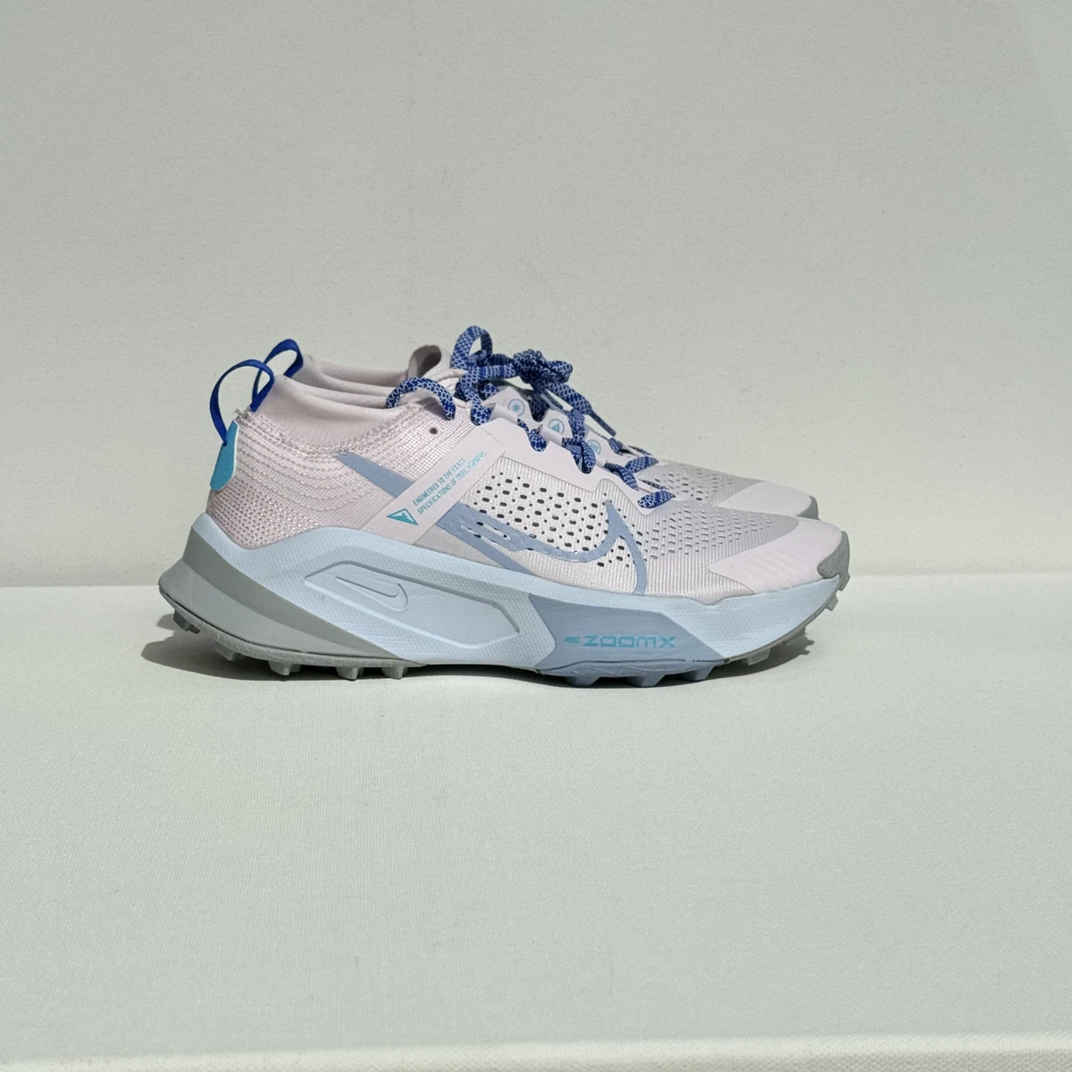 Nike women's air zoom pegasus 36 trail running shoes - grey/pink/blue cheap
