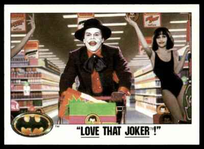 1989 TOPPS BATMAN THE MOVIE 