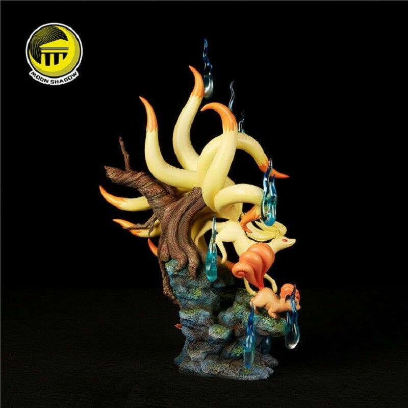 In Stock Moon Shadow Ninetales Limited Edition Painted Model Figure 37cm Hot Toy - Picture 6 of 9