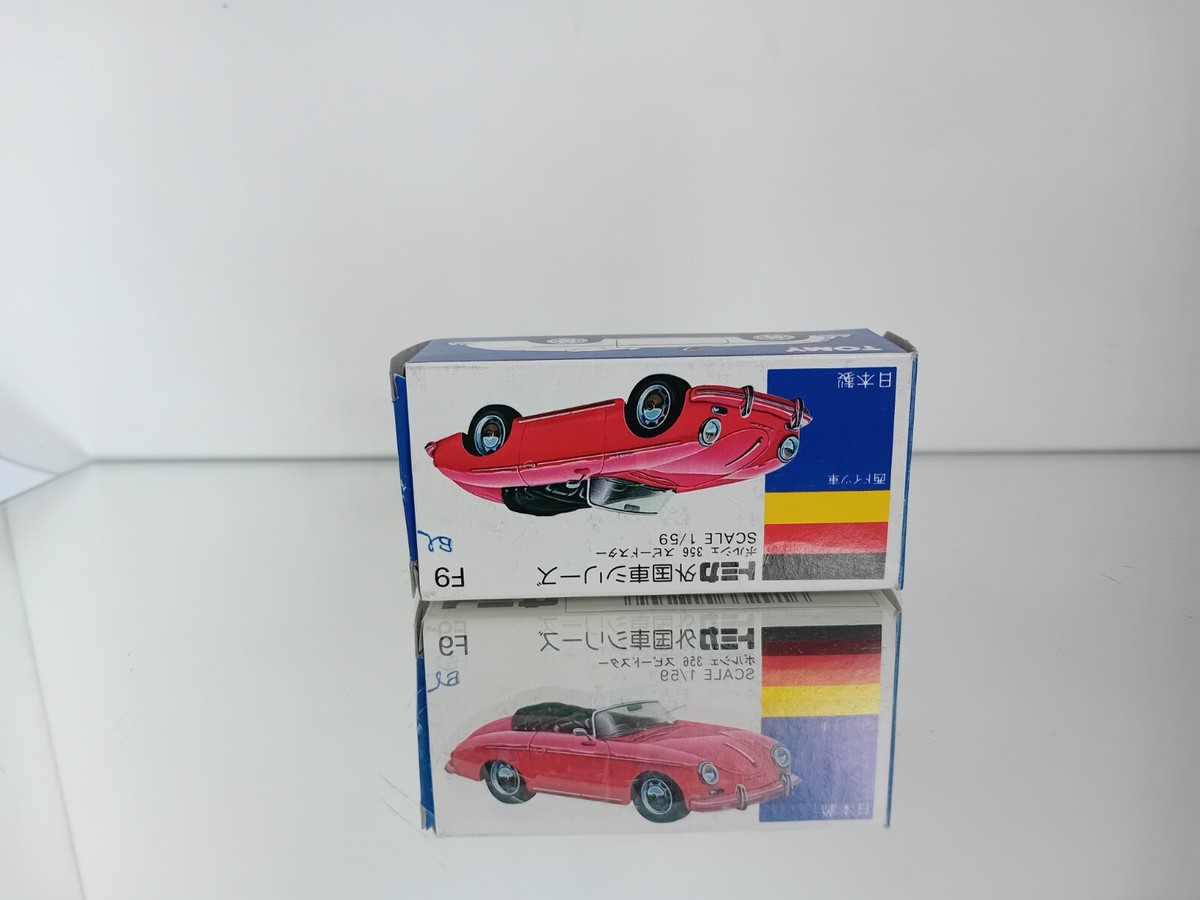 Tomica F9 Porsche Speedster 356 Made in Japan Mint In Box | eBay