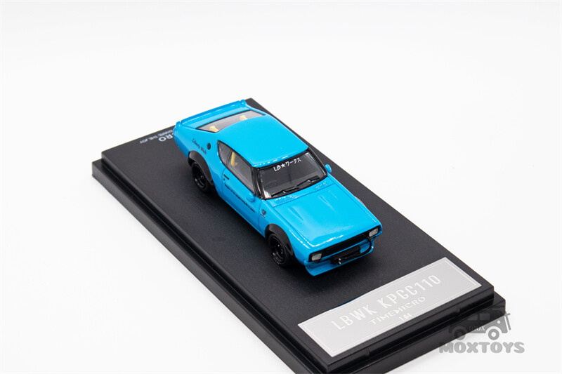 TIME Micro 1/64 ニッサン 日産 KPGC110 LBWK 青色 Time Micro 1/64 Nissan Skyline 2000 GT-R LBWK KPGC110 in