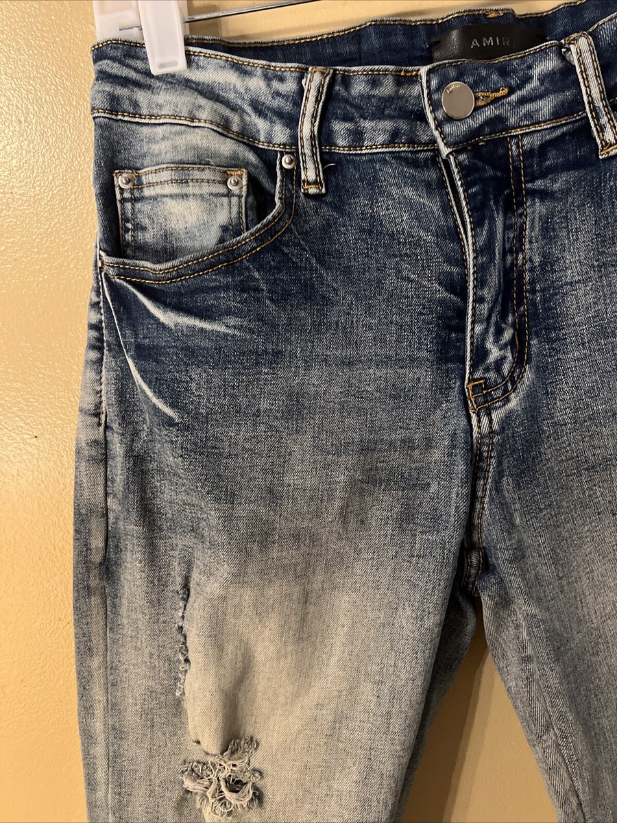 AMIRI デニム 30 rare Amiri jeans size 30 blue (GPS93) D | eBay